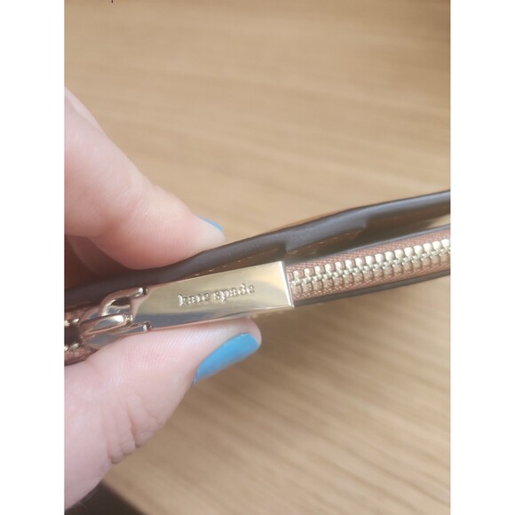 Kate Spade Brown Pebbled Leather Small Wallet - Picture 5 of 8